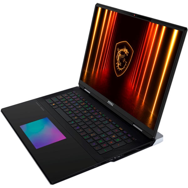 MSI Titan 18 HX AI A2XWJG-656, Gaming-Notebook - black/silver, Intel Core Ultra 9 285HX, NVIDIA GeForce RTX 5090, 64 GB DDR5, 6 TB (2 TB SSD & 2 TB SSD & 2 TB SSD), Windows 11 Pro