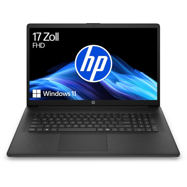 HP 17-cn2270ng, Notebook - black, Intel Core i7-1255U, Intel Iris Xe Graphics, 16 GB DDR4, 512 GB (512 GB SSD), Windows 11 Home