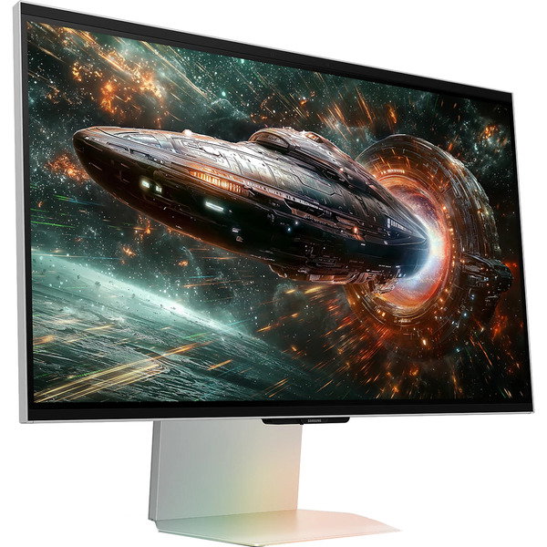Samsung Odyssey 3D S27FG904XU, Gaming-Monitor - 68 cm (27 inches), silver, UltraHD/4K, IPS, FreeSync Premium, G-Sync komp., 3D, Edge Lighting, 165Hz Panel