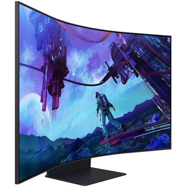 Samsung Odyssey Ark S55CG970NU, Gaming-Monitor - 139.7 cm (55 inches), black, UltraHD/4K, VA, Curved, FreeSync Premium Pro, 165Hz Panel