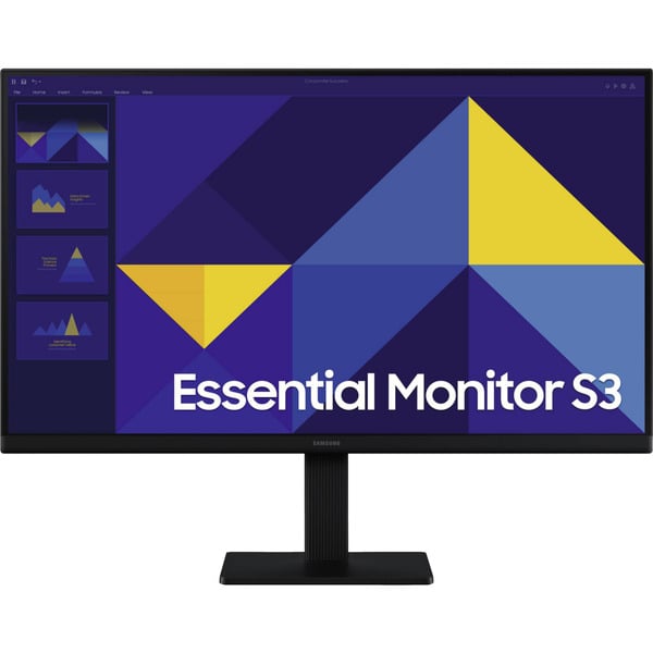 Samsung Essential S27D304GAU, LED-Monitor - 68.6 cm (27 inches), black, FullHD, IPS, HDMI, VGA, 100Hz Panel
