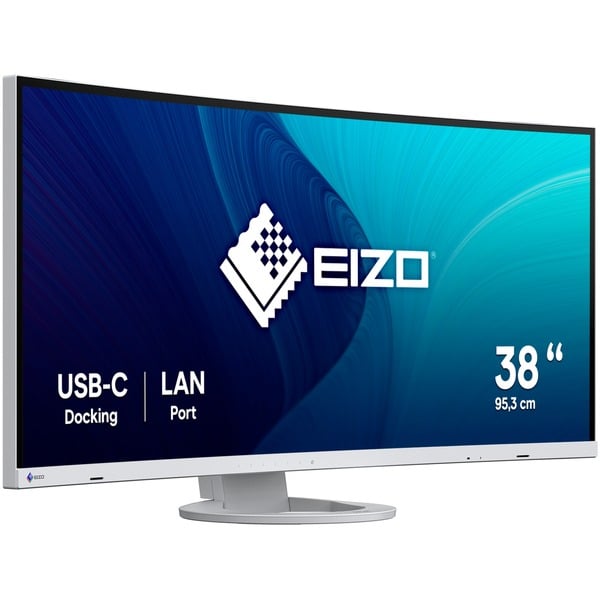 EIZO EV3895-WT, LED-Monitor - 95.3 cm (37.5 inches), white, QHD+, IPS, USB-C