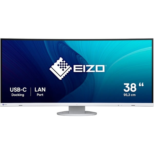 EIZO EV3895-WT, LED-Monitor - 95.3 cm (37.5 inches), white, QHD+, IPS, USB-C