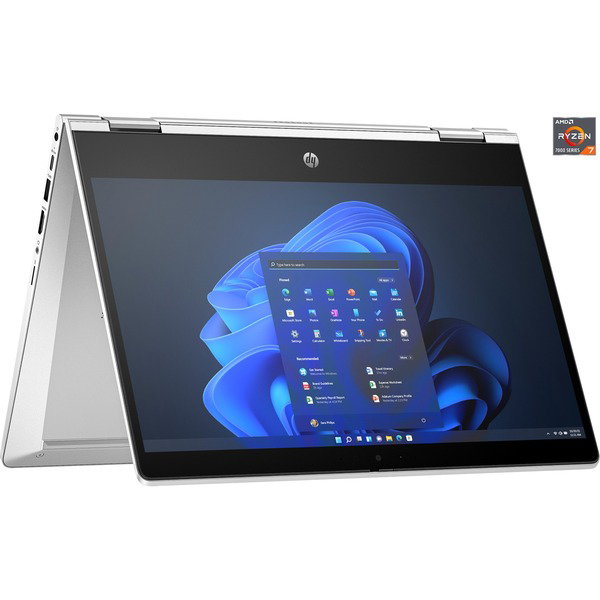 HP Pro x360 435 G10 (816F1EA), Notebook - silver, AMD Ryzen 7 7730U, AMD Radeon Graphics, 16 GB DDR4, 512 GB (512 GB SSD), Windows 11 Pro