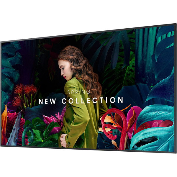 Samsung QB55C, Public Display - black, UltraHD/4K, WLAN, Bluetooth, HDMI