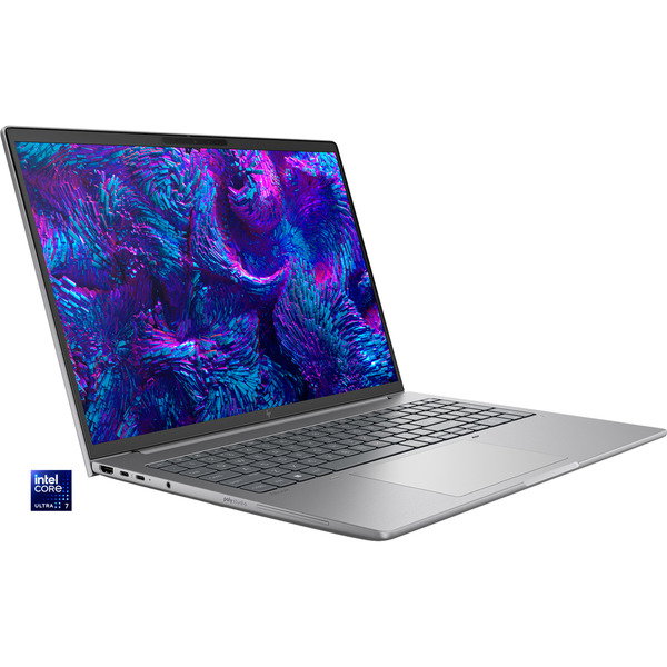 HP ZBook 8 G1i (A3ZT5ET), Notebook - silver, Intel Core Ultra 7 255H, NVIDIA RTX 500, 32 GB DDR5, 1 TB (1 TB SSD), Windows 11 Pro
