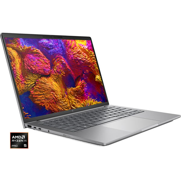 HP ZBook 8 G1ak (A3ZT2ET), Notebook - silver, AMD Ryzen AI 7 PRO 350, AMD Radeon 860M, 32 GB DDR5, 1 TB (1 TB SSD), Windows 11 Pro