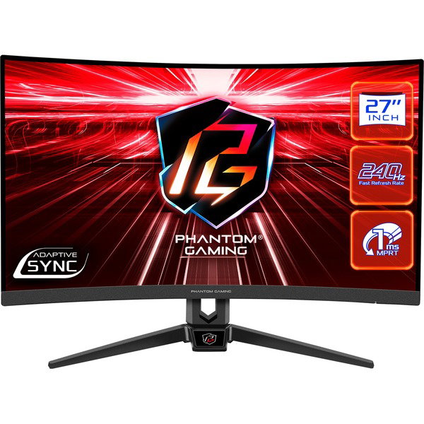 ASRock PG27F15RS1A, Gaming-Monitor - 68.5 cm (27 inches), black, FullHD, VA, HDR10, Adaptive-Sync, 240Hz Panel