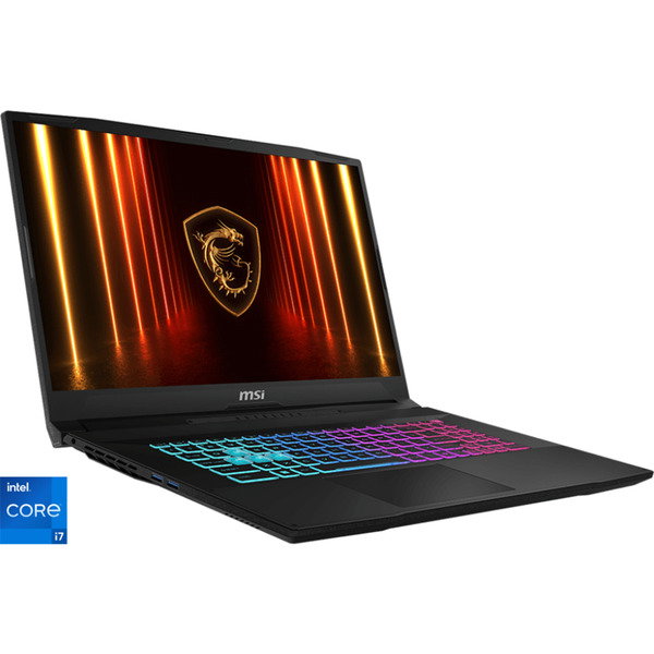 MSI Katana 17 HX B14WFK-227, Gaming-Notebook - black, Intel Core i7-14650HX, NVIDIA GeForce RTX 5060, 16 GB DDR5, 1 TB (1 TB SSD), Windows 11 Home