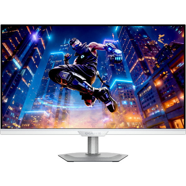 GIGABYTE M27Q2 QD ICE QLED, Gaming-Monitor - 68.6 cm (27 inches), white, QHD, SS-IPS, KVM, HDMI, DP, USB-C, 200Hz Panel