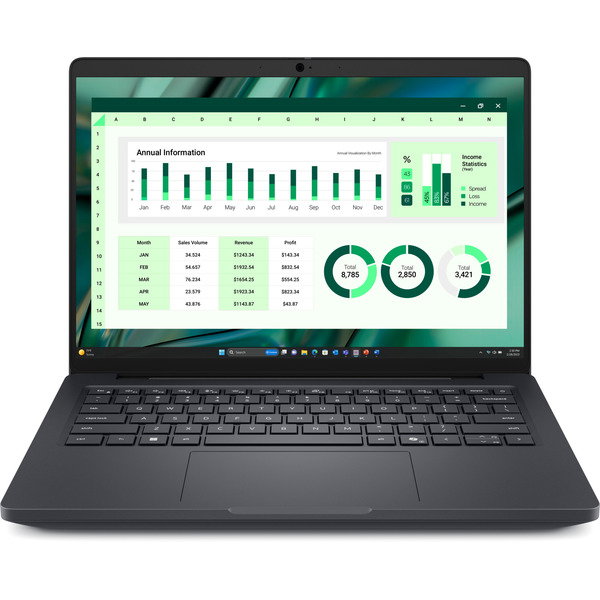 Dell Pro Max 14 (G9G4M), Notebook - black, Intel Core Ultra 7 265H, NVIDIA RTX PRO 500, 16 GB LPDDR5X, 512 GB (512 GB SSD), Windows 11 Pro