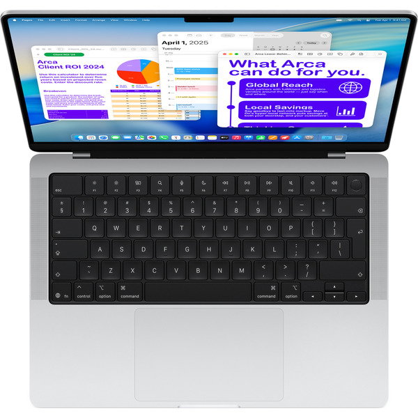 Apple MacBook Pro (14) 2025, Notebook - silver, 16 GB, 1 TB (1 TB SSD), M5, MacOS, Deutsch