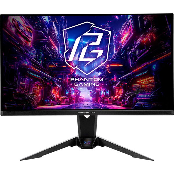 ASRock PGO27QFV QD-OLED, Gaming-Monitor - 68.6 cm (27 inches), black, QHD, HDMI, DP, USB-C, Wi-Fi-Antenne, 360Hz Panel