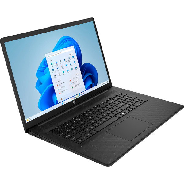 HP 17-cp2058ng, Notebook - black, AMD Ryzen 5 7520U, AMD Radeon Graphics, 16 GB LPDDR5, 512 GB (512 GB SSD), Windows 11 Home