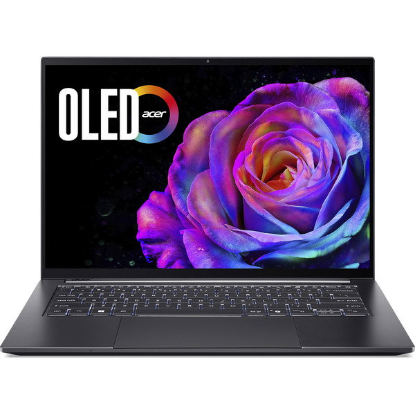 Acer Swift X 14 AI OLED (SFX14-61G-R4FV), Notebook - gray, AMD Ryzen AI 7 350, NVIDIA GeForce RTX 5060, 32 GB LPDDR5X, 1 TB (1 TB SSD), Windows 11 Home