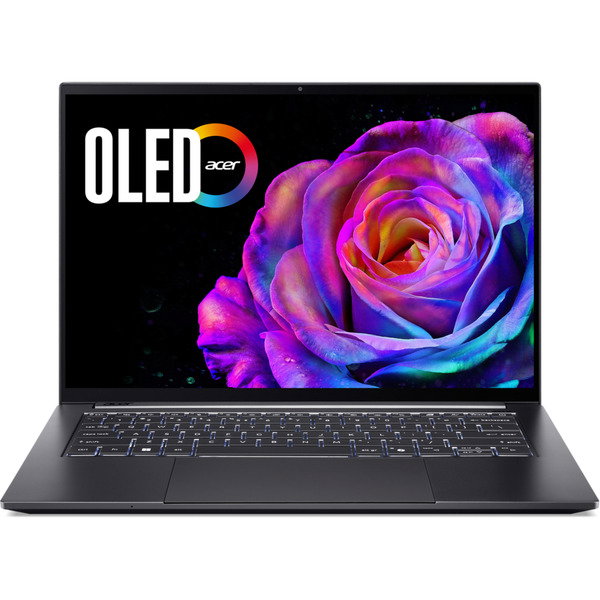 Acer Swift X 14 AI OLED (SFX14-61G-R6Q6), Notebook - gray, AMD Ryzen AI 7 350, NVIDIA GeForce RTX 5070, 32 GB LPDDR5X, 2 TB (1 TB SSD & 1 TB SSD), Windows 11 Home