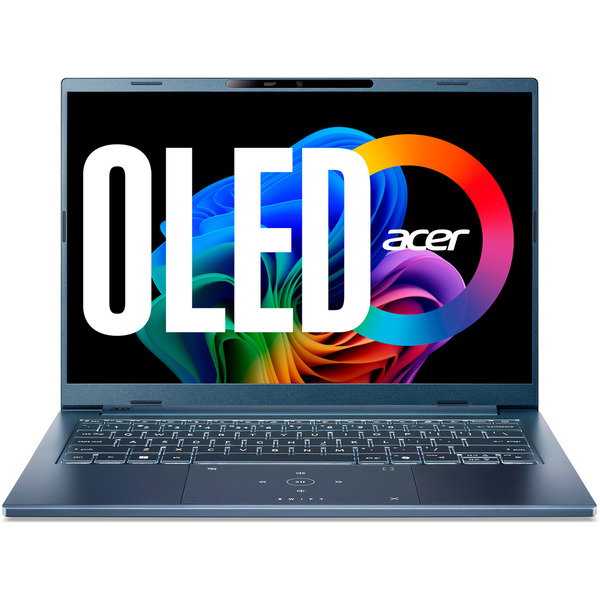 Acer Aspire Go 14 AI OLED (SFG14-75-701T) - black, Intel Core Ultra 7 256V, Intel Arc Graphics 140V, 16 GB LPDDR5X, 512 GB (512 GB SSD), Windows 11 Home