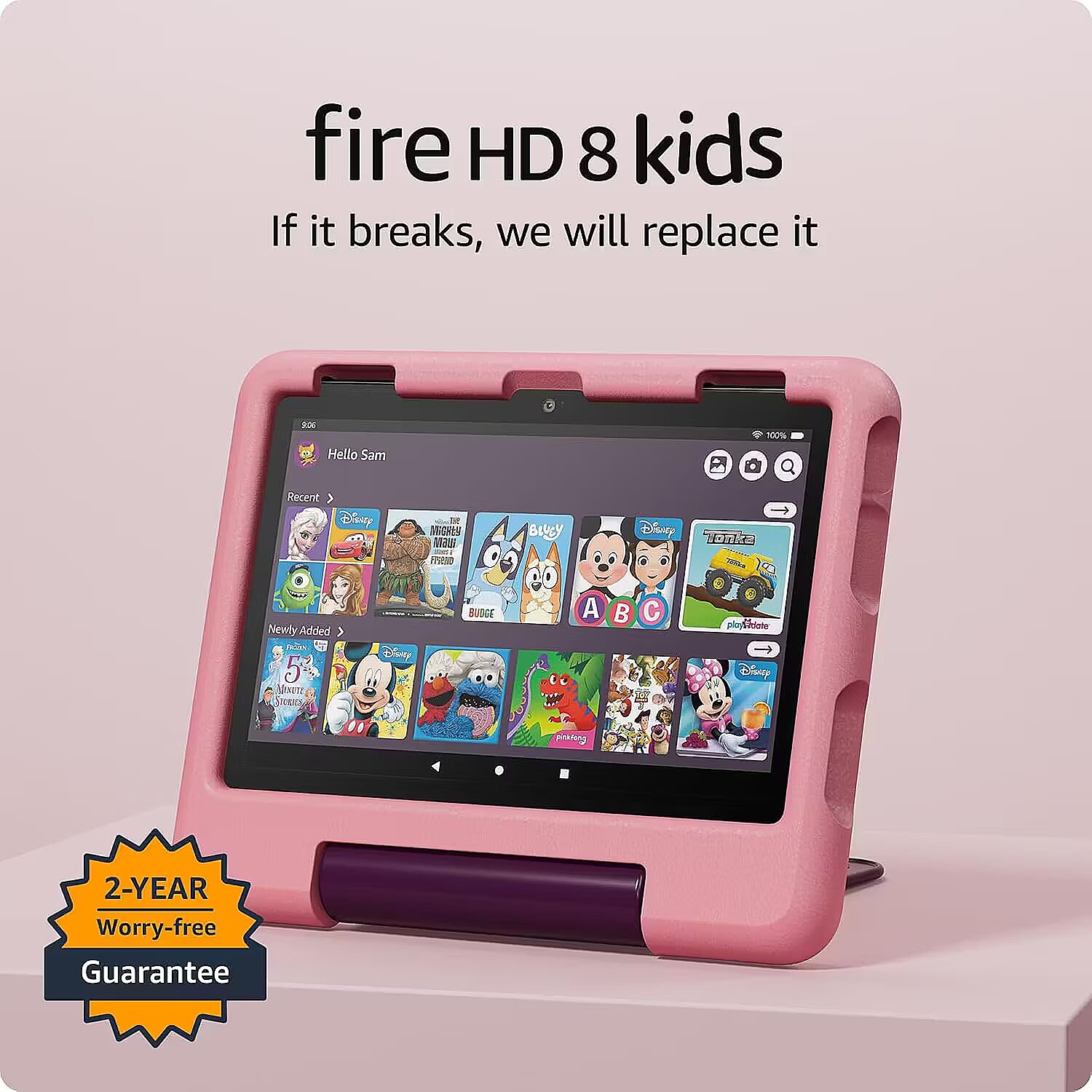 Amazon Fire HD8 Kids (2024) 3GB/32GB Disney Princess