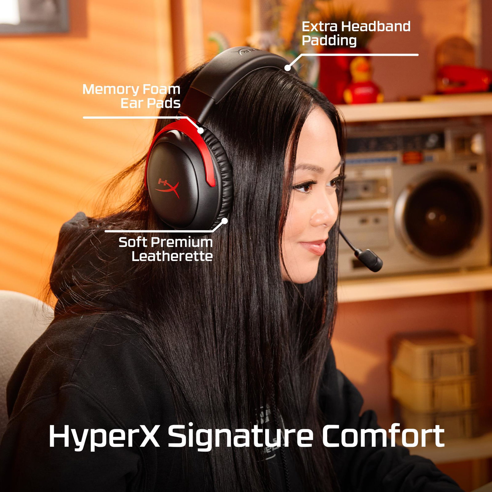 HEADSET HYPERX CLOUD III S WRL/WL BK GAM A59YZAA HYPERX
