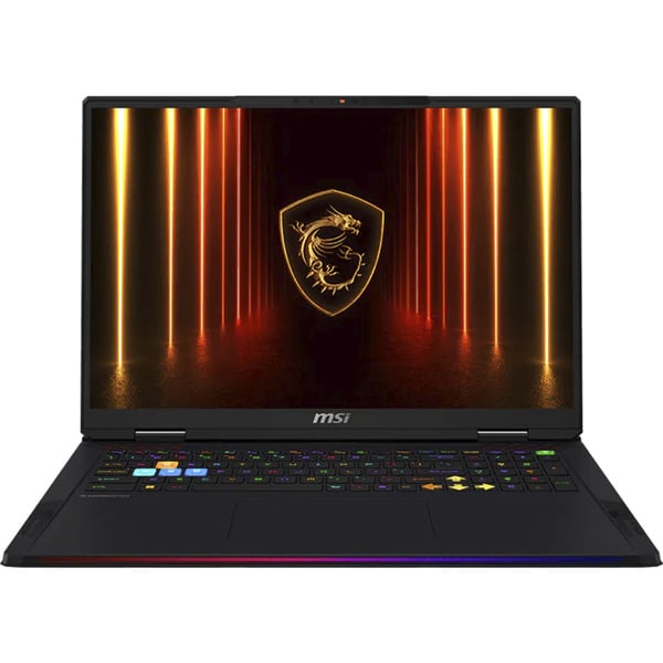 MSI Raider A18 HX A9WIG-263, Gaming-Notebook - black, AMD Ryzen 9 9955HX3D, NVIDIA GeForce RTX 5080, 32 GB DDR5, 2 TB (2 TB SSD), Windows 11 Home
