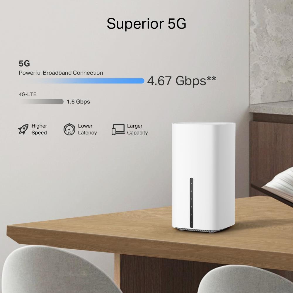 Wireless Router TP-LINK Wireless Router 3000 Mbps Mesh 4G 5G ARCHERNX500