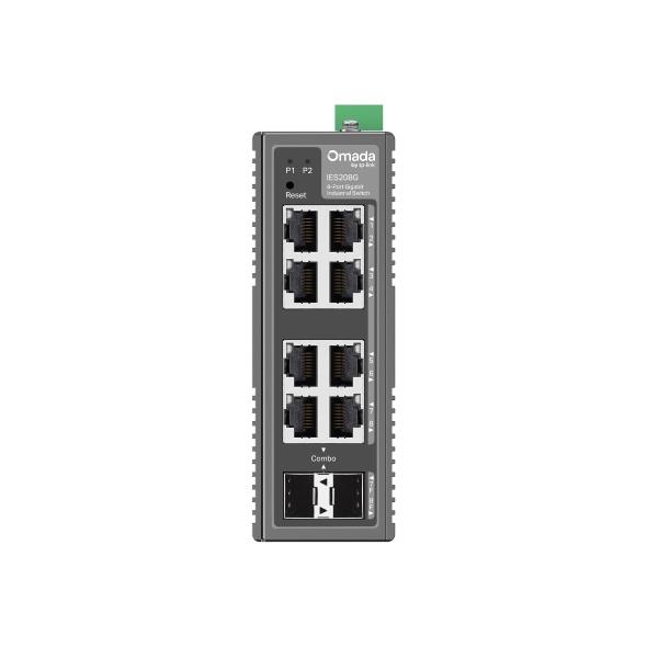 TP-Link Omada IES208G network switch Managed Gigabit Ethernet (10/100/1000)