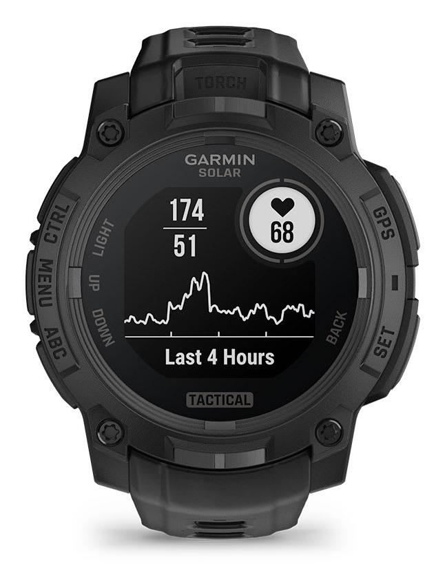 SMARTWATCH INSTINCT 3 SOLAR/BLACK 010-02934-50 GARMIN