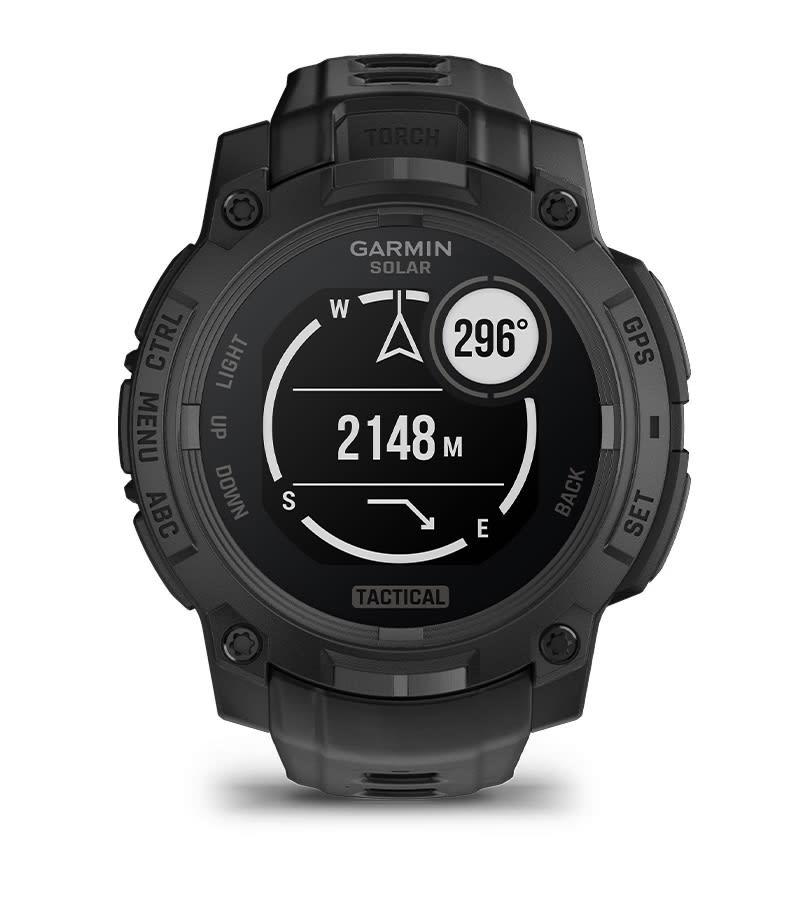 SMARTWATCH INSTINCT 3 SOLAR/BLACK 010-02934-50 GARMIN