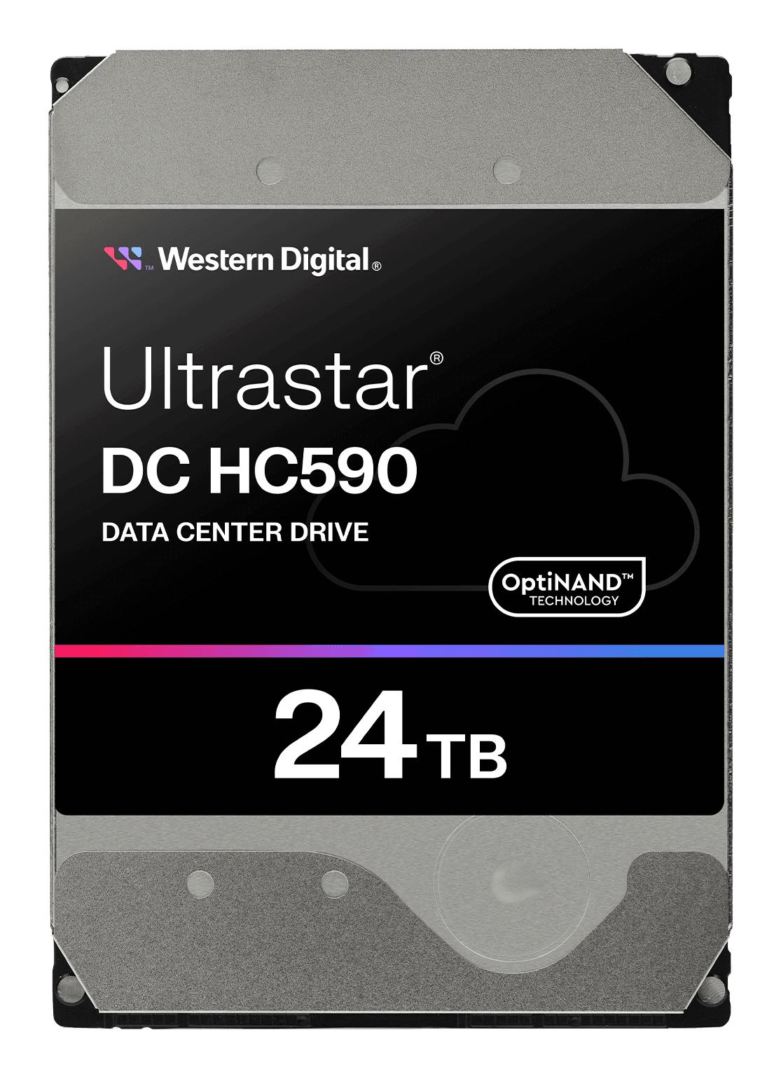 HDD WESTERN DIGITAL SAS 3.5 7200 RPM 24 TB WUH722624AL5204 0F59373 Ultrastar DC HC590 0F59373