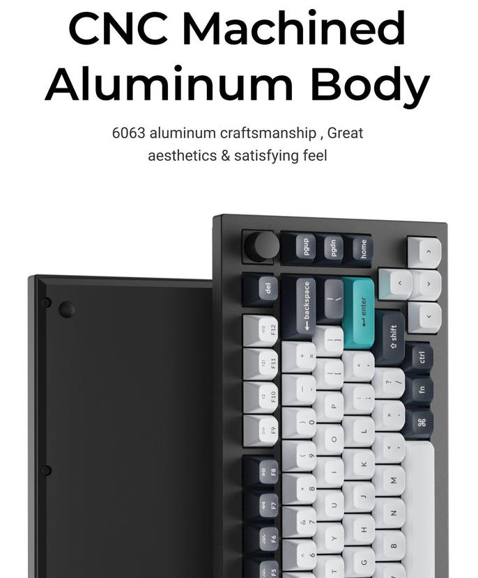 KEYBOARD WRL Q1 MAX RGB/CARBON BLACK Q1M-M4 KEYCHRON