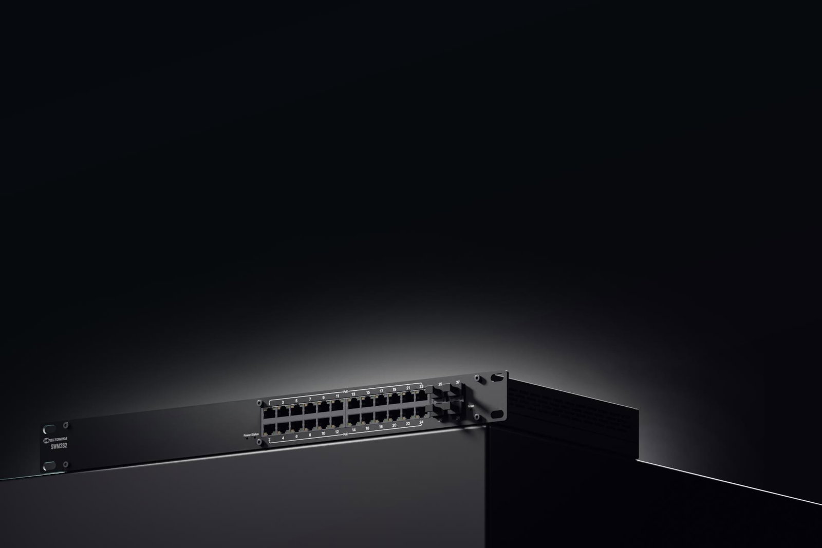 Switch TELTONIKA SWM282000200 Switch type Managed Switch layer L2 24xRJ-45 ports Power over Ethernet (PoE) Yes 24xPower over Ethernet plus (PoE+) ports quantity SWM282