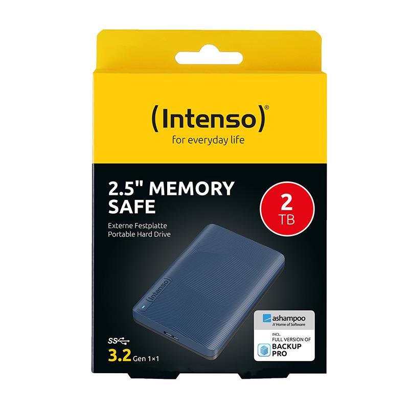 External HDD INTENSO 2000 GB Colour Blue 6029585