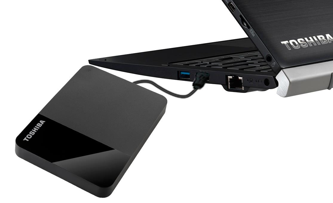 External HDD TOSHIBA HDTP340EK3CA Canvio Ready 4000 GB Colour Black HDTP340EK3CA