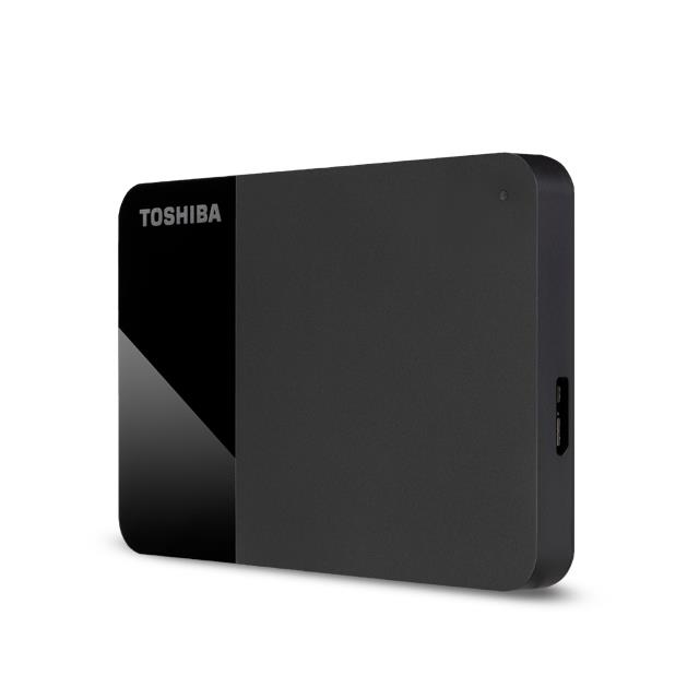 External HDD TOSHIBA HDTP310EK3AA Canvio Basics 1000 GB Colour Black HDTP310EK3AA