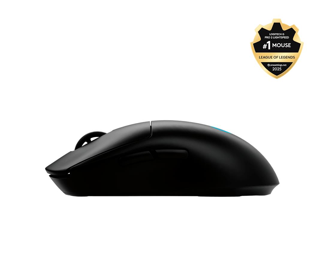 MOUSE USB WRL PRO 2 LIGHTSPEED/BLACK 910-007295 LOGITECH