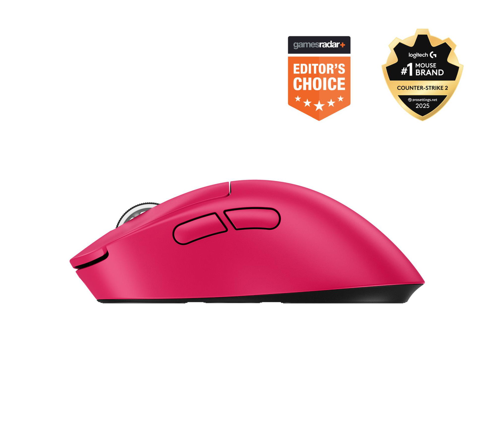 MOUSE USB WRL PRO X SUPERLIGHT/2DEX BLACK 910-007373 LOGITECH