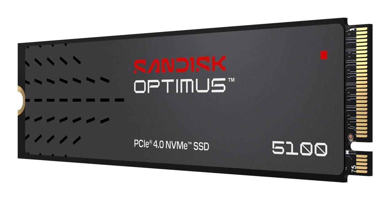 SSD SANDISK 500 GB M.2 PCI Express 4.0 NVMe Yes Write speed 5600 MB/s Read speed 6600 MB/s MTBF 1750000 h 300xTBW rating SDSP51500GAN-000E0
