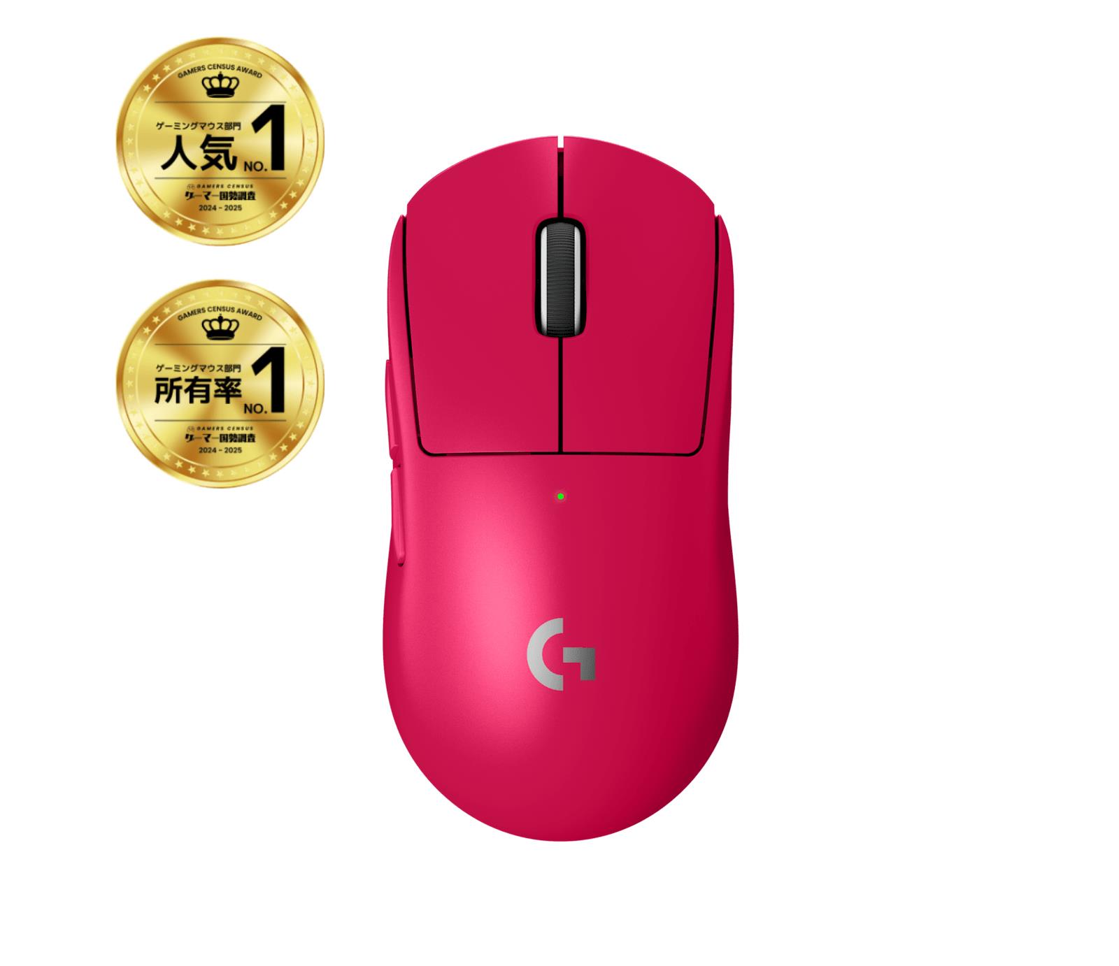 MOUSE USB WRL PRO X/PINK 910-006797 LOGITECH