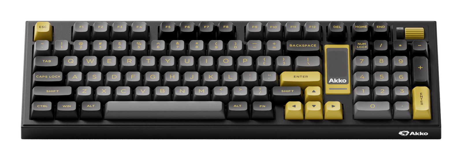 KEYBOARD WRL 5098B PLUS/BLACK/GOLD 6925758630917 AKKO