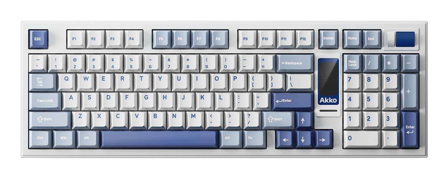 KEYBOARD WRL 5098B/GLACIER 6978414657698 AKKO