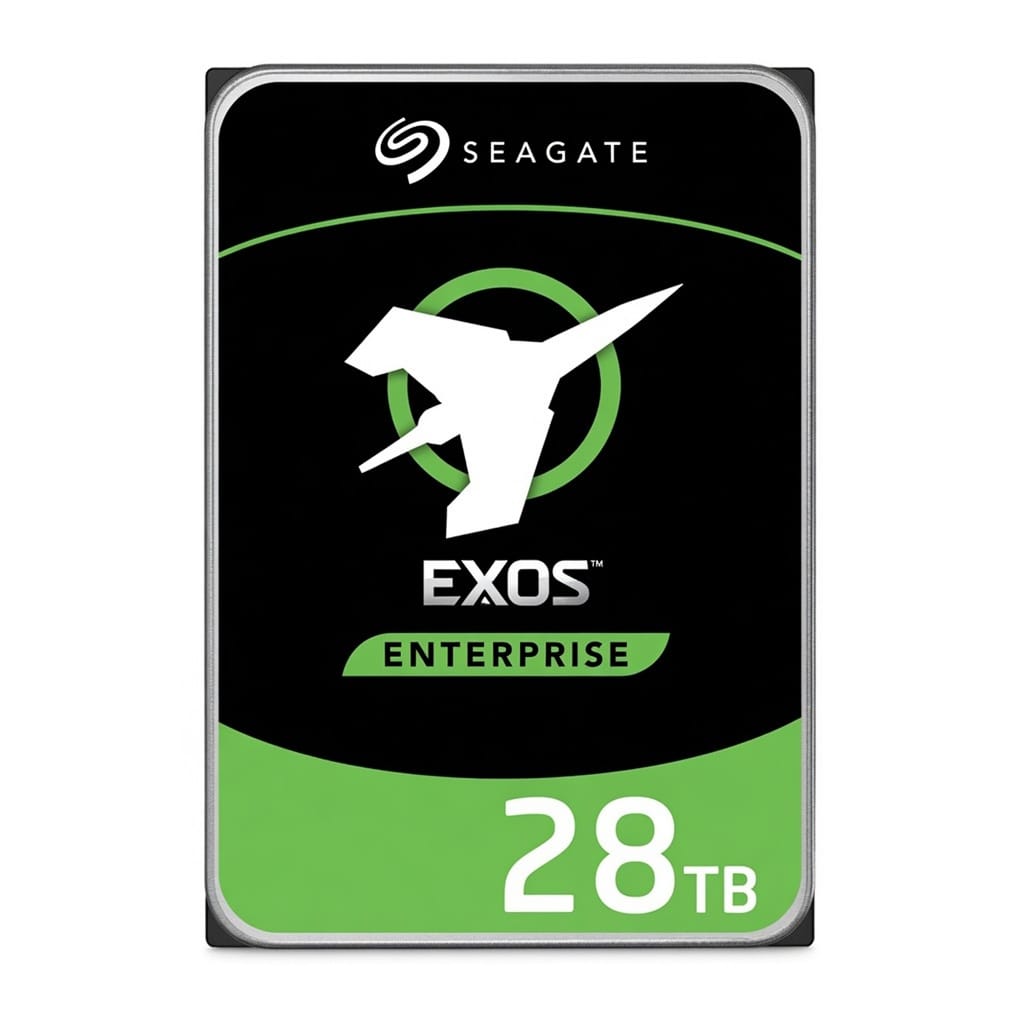 28TB Seagate Exos 3.5 7200RPM SATA-III (6Gbs) 512e CMR Hard Drive (NEW)