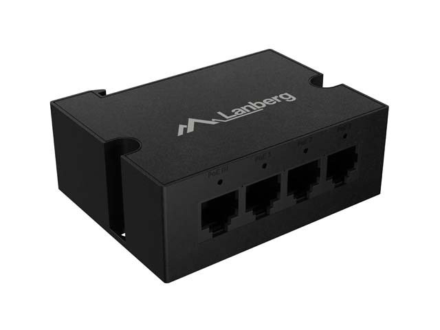 Lanberg DIN-GE4-BT-90W PoE adapter Gigabit Ethernet
