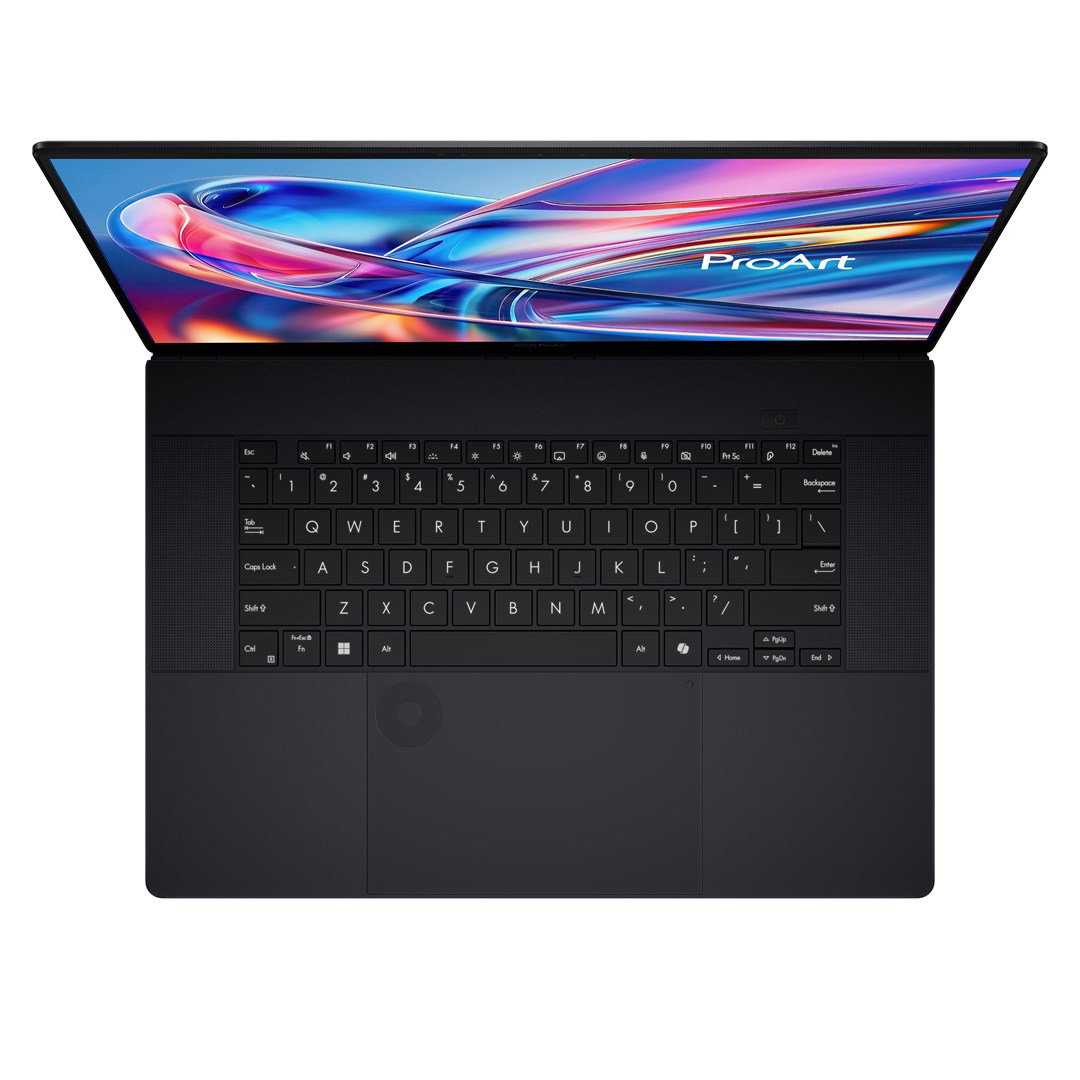 ASUS ProArt P16 H7606WR-SE058X Ryzen AI 9 HX 370 16.04K 120Hz 1600nits AR LBL 32GB LPDDR5X SSD1TB GeForce RTX 5070 Ti 12GB CamFHD 90WHrs W11Pro Aluminum Nano Black