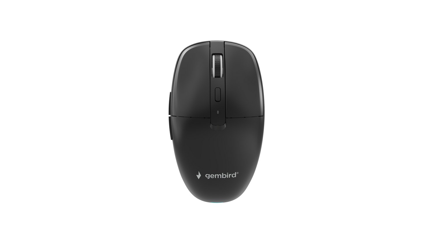 Gembird MUSW2-6B-01 Dual-mode wireless mouse (2.4G + BT), 1600 DPI, 6-button, black