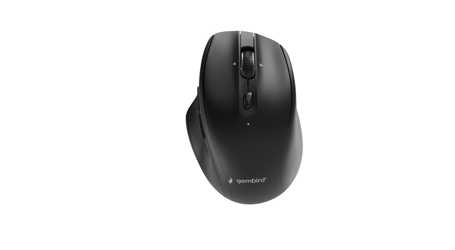 Gembird MUSW2-6B-02 Dual-mode wireless mouse (2.4G + BT), 2400 DPI, 6-button, black