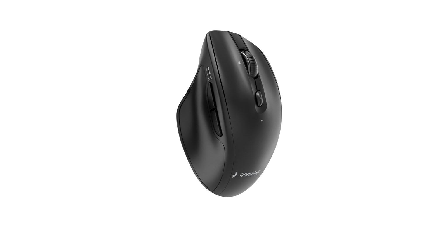 Gembird MUSW2-6B-02 Dual-mode wireless mouse (2.4G + BT), 2400 DPI, 6-button, black