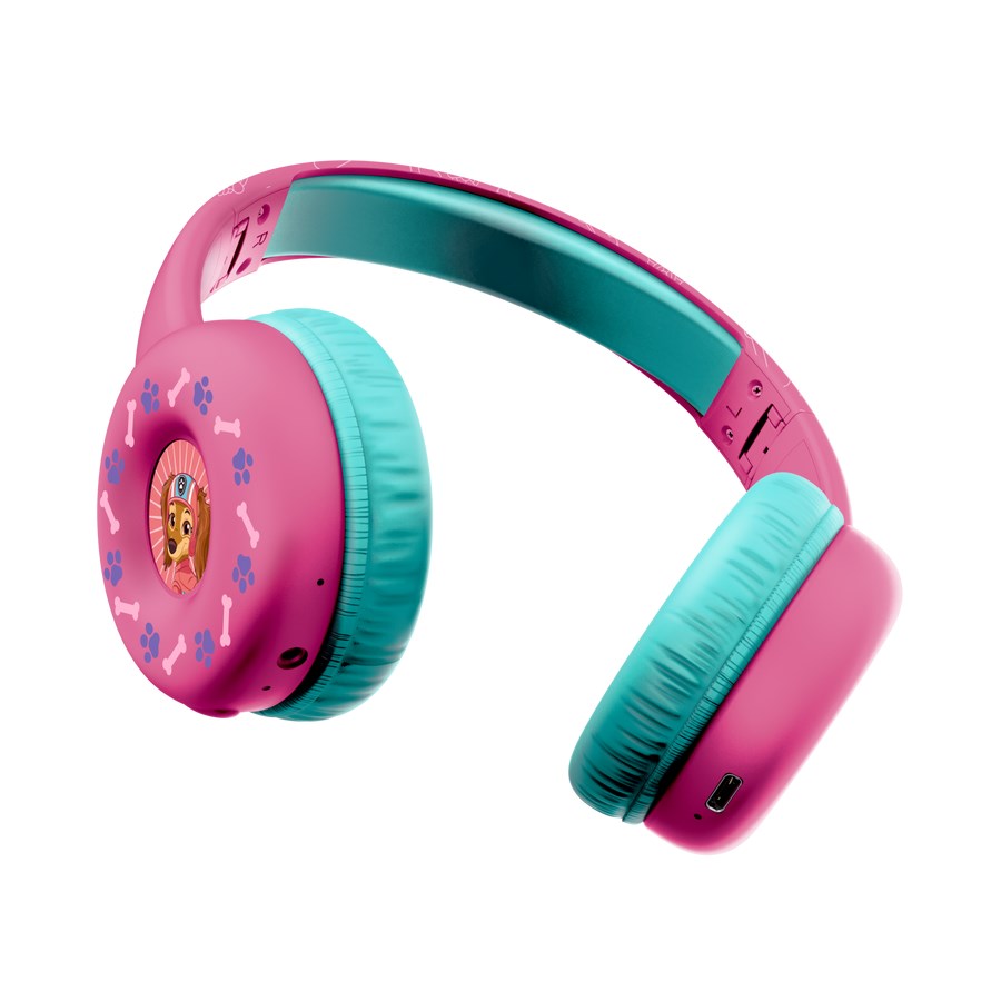 Auriculares inalmbricos para nios TRUST Nouna de PAW Patrol, color rosa