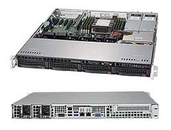 1U BARE 1XPHI C622 4X3.5HS - 400WR 1TB SATA3 2X10GBE 1PCIE
