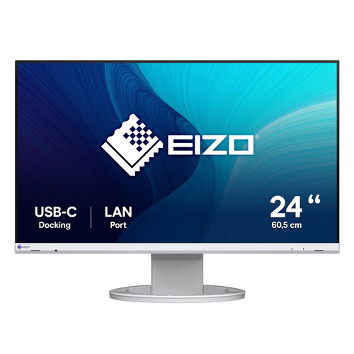 EV2490 60.5CM 23.8IN IPS WHITE - 1920X1080 250CD/QM 16.9 USB-C