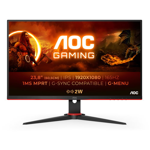 24G2SPU 23.8IN 60.452CM IPS - 1920X1080 1000:1 300 CD/M 16.9